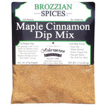 Maple Cinnamon Dip Mix