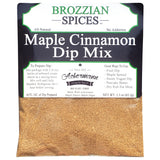 Maple Cinnamon Dip Mix
