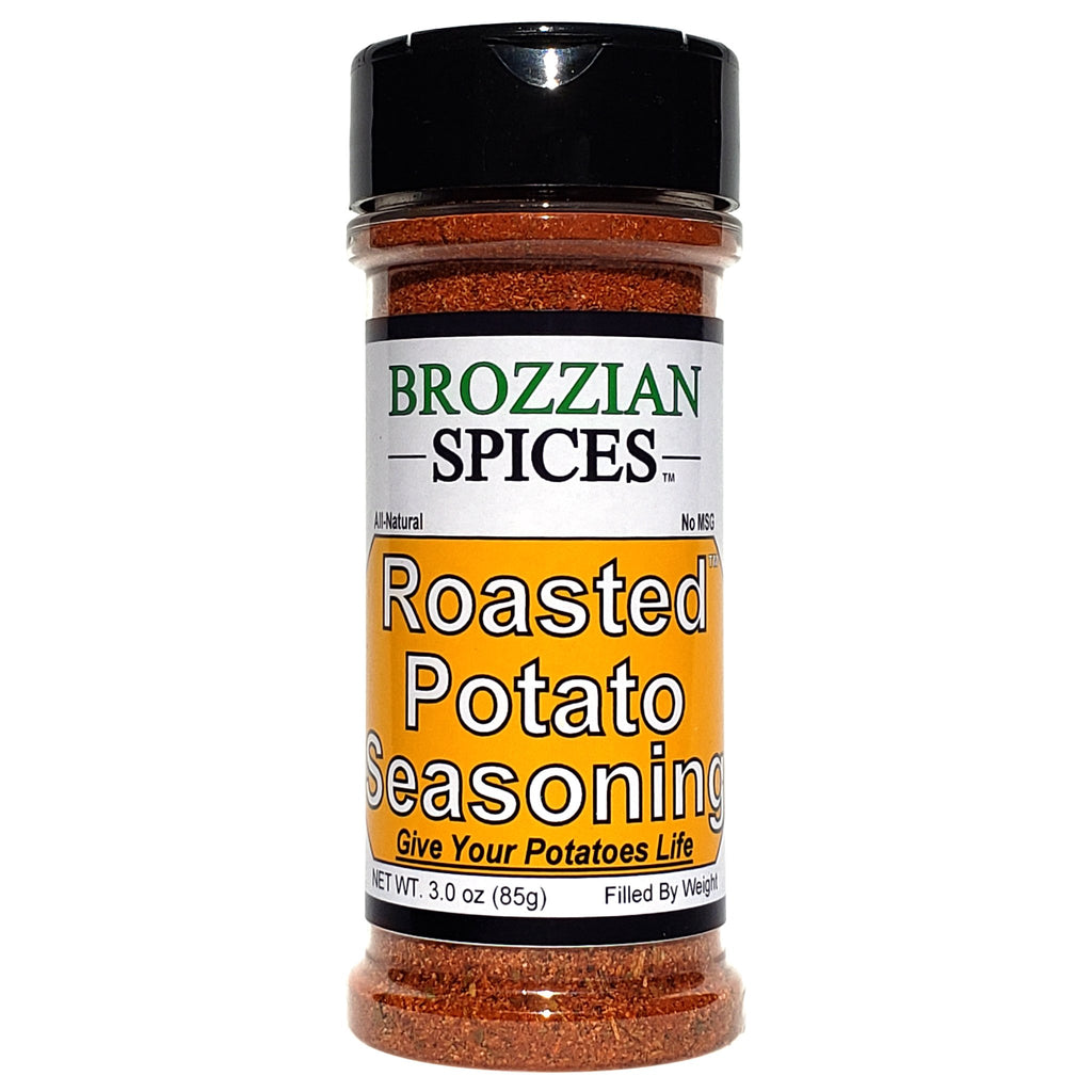 Roasted Potato Seasoning - Award Winning on Anything Potato - Brozzian Spices